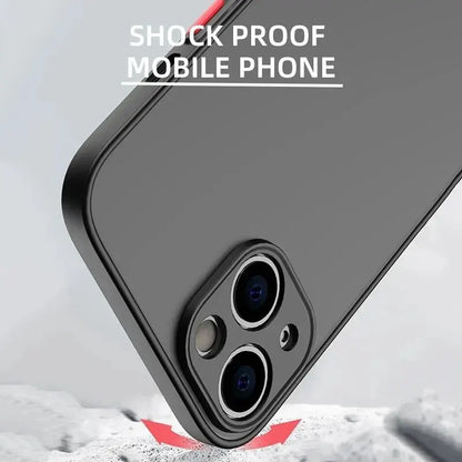 JASTER Matte Phone Case for iPhone 14 13 12 11 Pro Luxury Soft Silicone Shockproof Case for IPhone 12 13 14 Pro Max