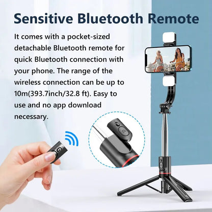 Bluetooth Selfie Stick For IOS and Android