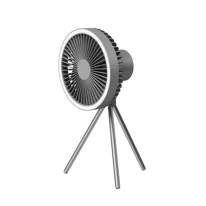 Portable Fan with USB Charger & Night Light