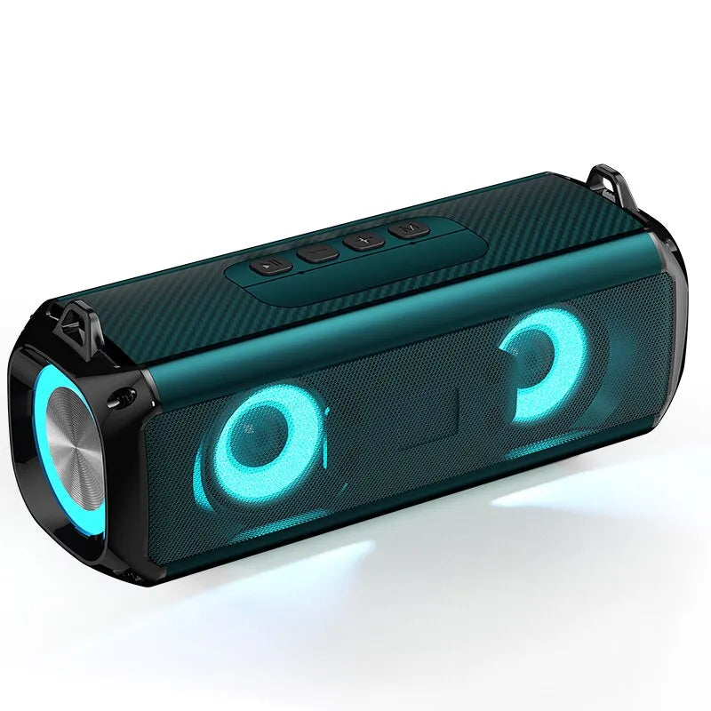 Rockmia Bluetooth Speaker With RGB LED Lights